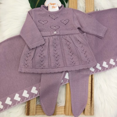   Saída de maternidade Sarah - Lilas